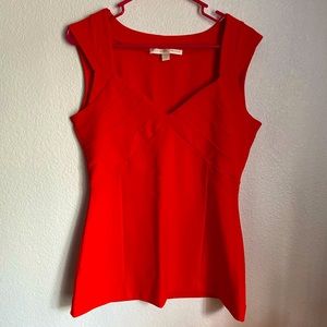 Boston Proper Red Blouse